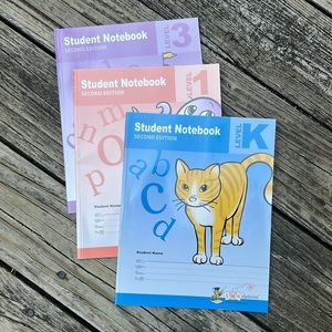 Fundations Student Notebook set of three